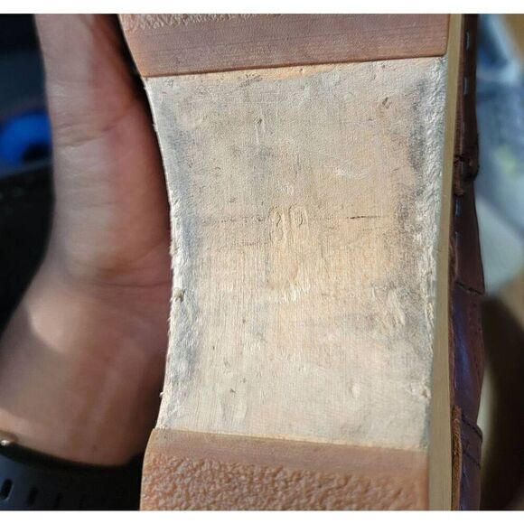 Swedish Hasbeens Victorian Bootie Boots Sz:9 - Picture 8 of 10